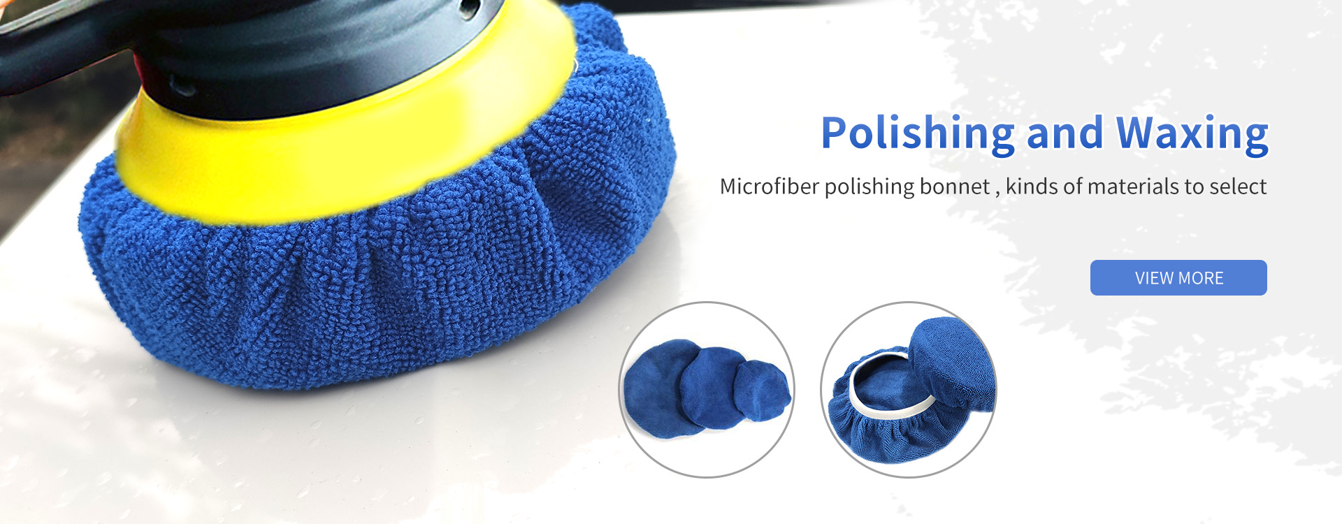 Microfiber Polishing Buffing Pad Kit Penggosok Mobil