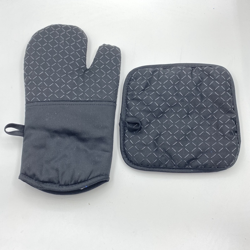 Tebal Silicone Tahan Panas Pot Holder Microwave Mitts